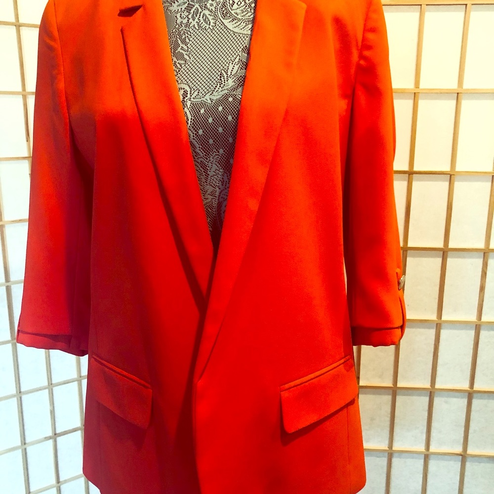Red jacket